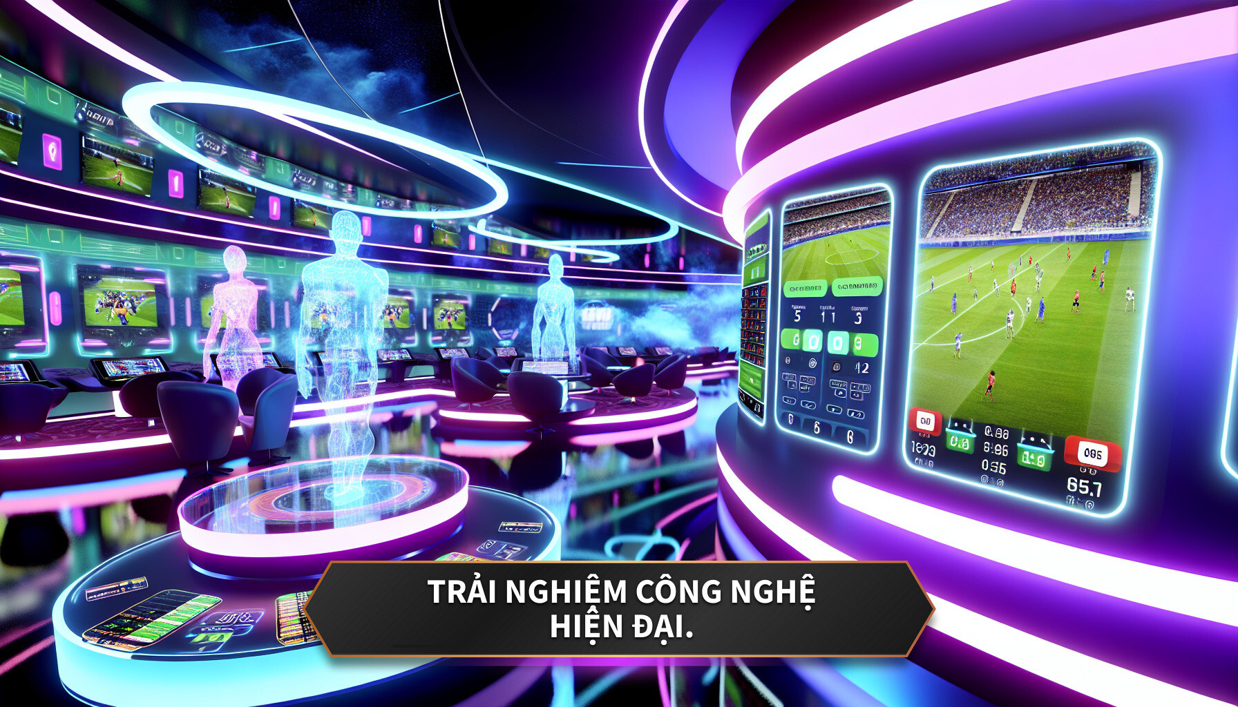 Trải nghiệm công nghệ hiện đại.