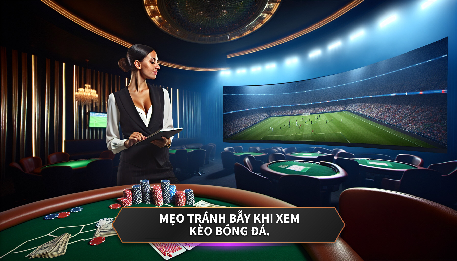 Mẹo tránh bẫy khi xem kèo bóng đá.